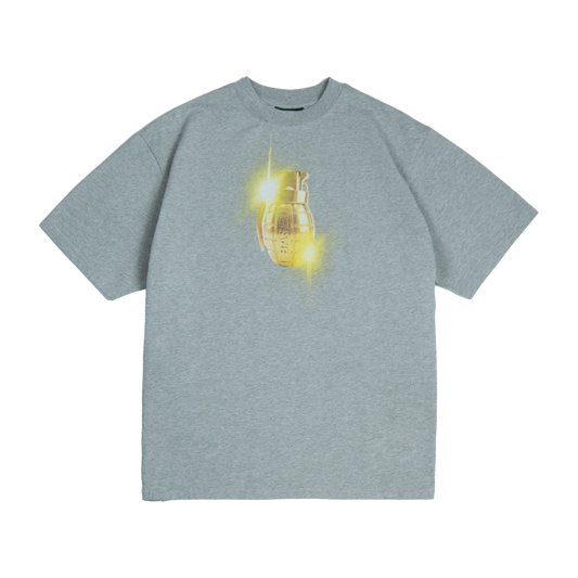 Grenade T-Shirt [Grey Melange]