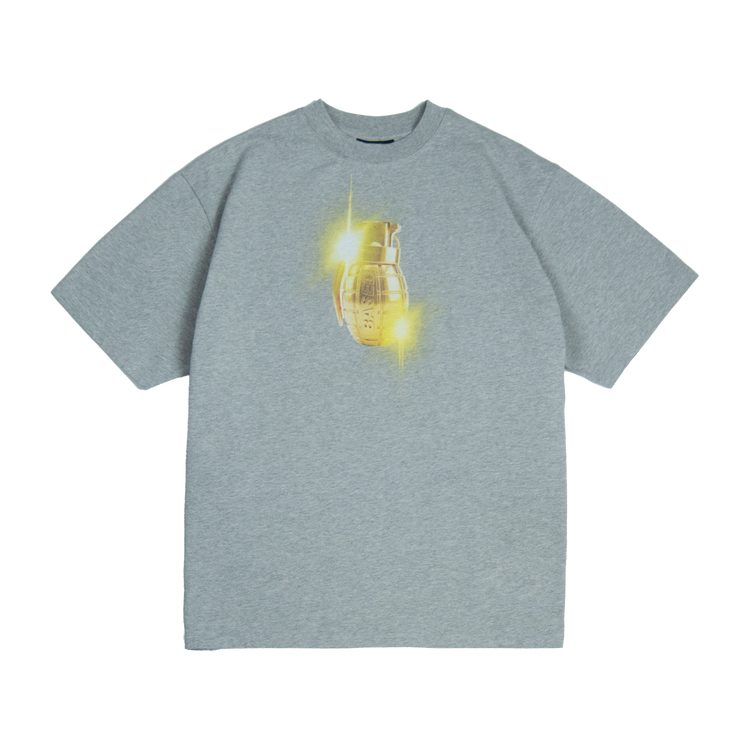 Grenade T-Shirt [Grey Melange]