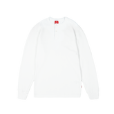Daily Slim Henley Longsleeve [White]