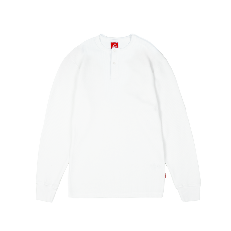Daily Slim Henley Longsleeve [White]
