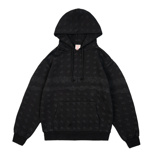 Paisley Hoodie [Black]