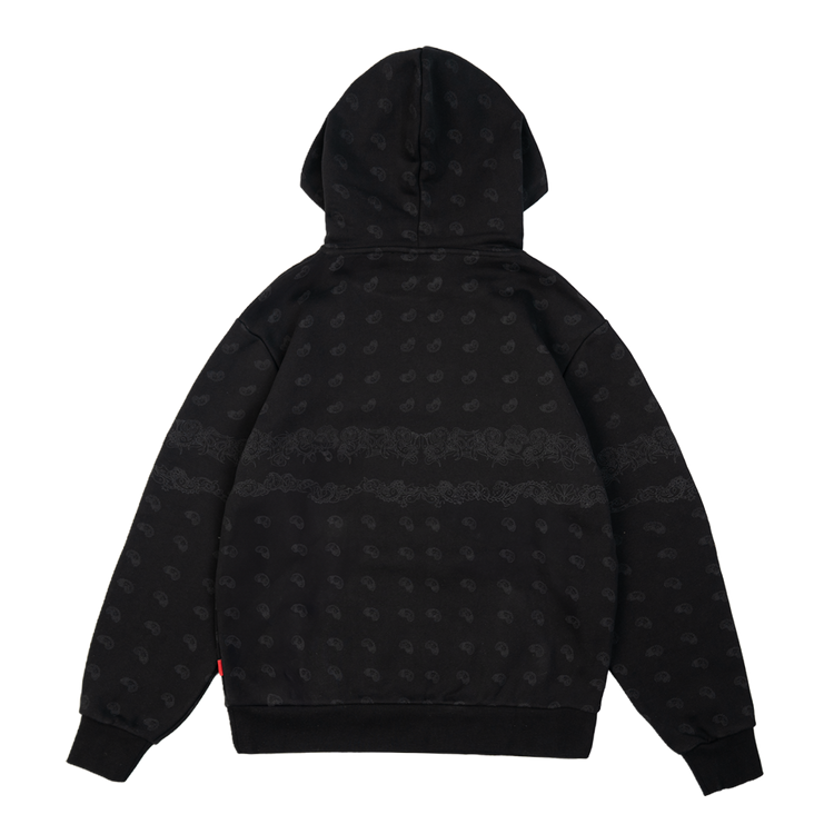 Paisley Hoodie [Black]