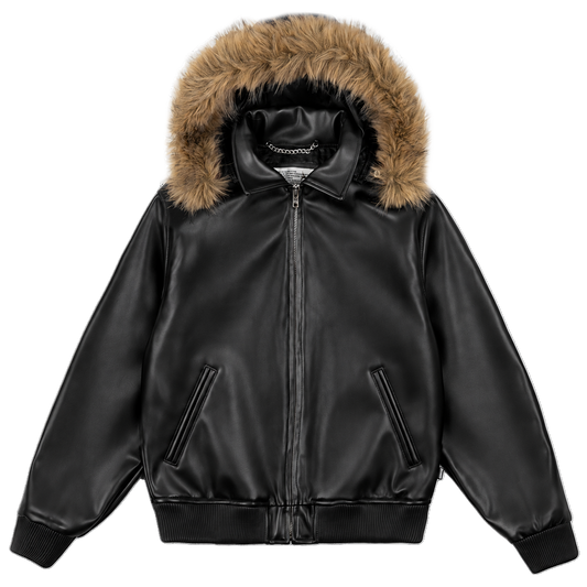 Al Capone Leather Jacket [Black]