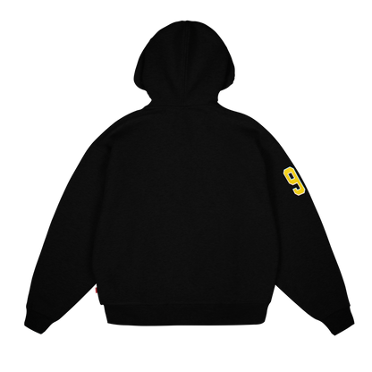 Royal Zip Hoodie [Black]