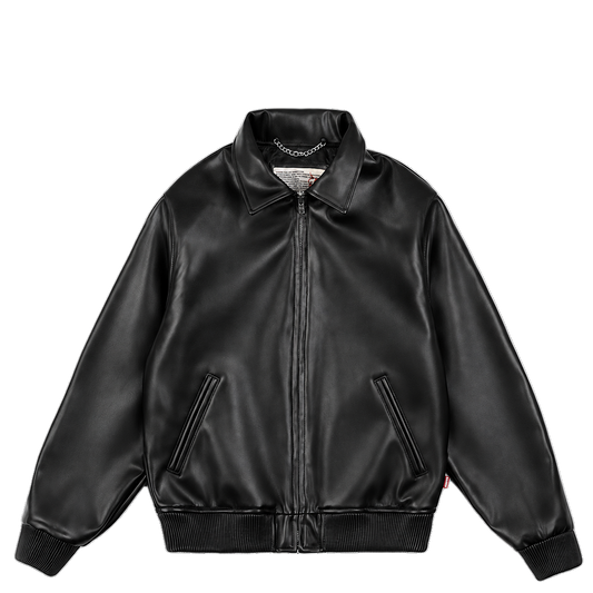 Al Capone Leather Jacket [Black]