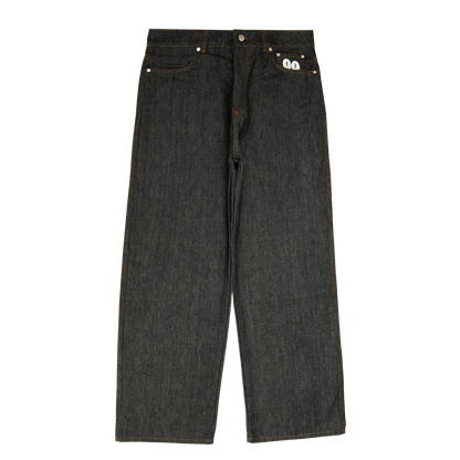 Shining Stars Jeans [Raw Black]