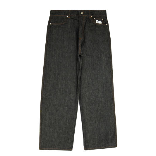 Shining Stars Jeans [Raw Black]