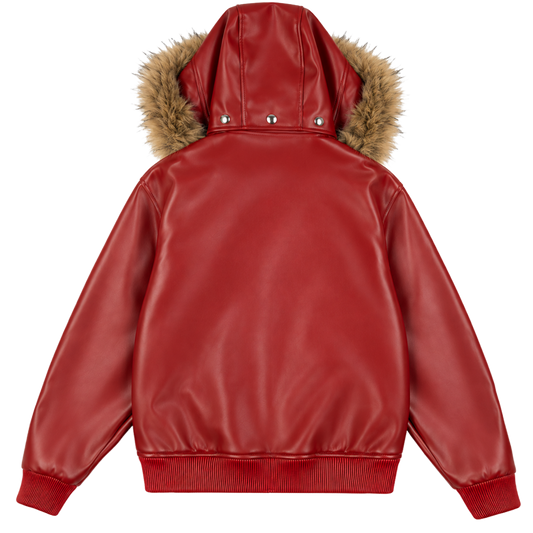 Al Capone Leather Jacket [Red]