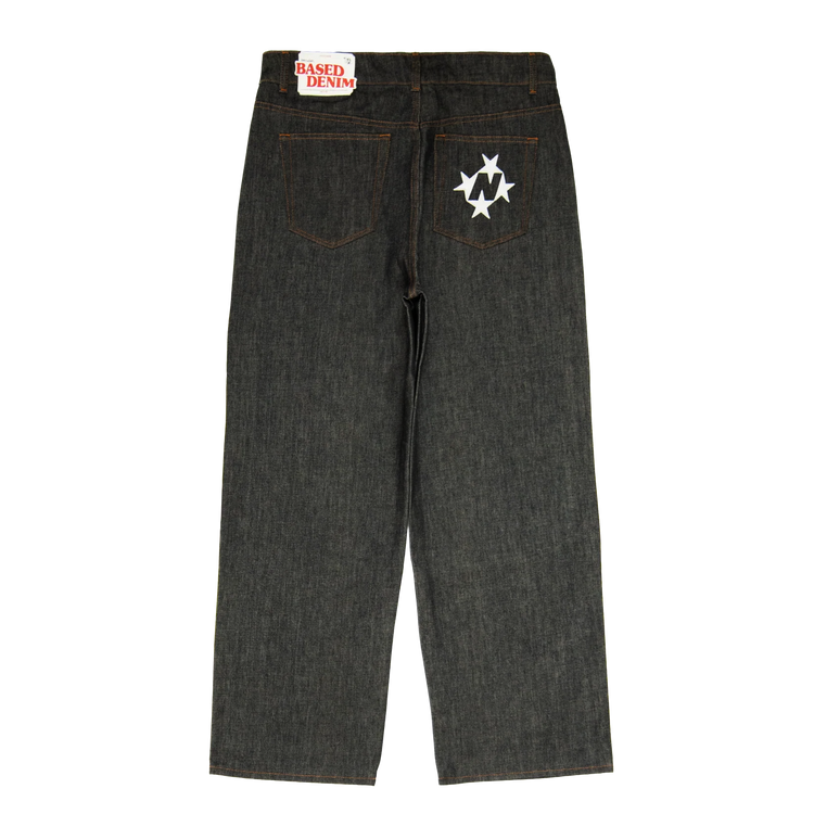 Shining Stars Jeans [Raw Black]