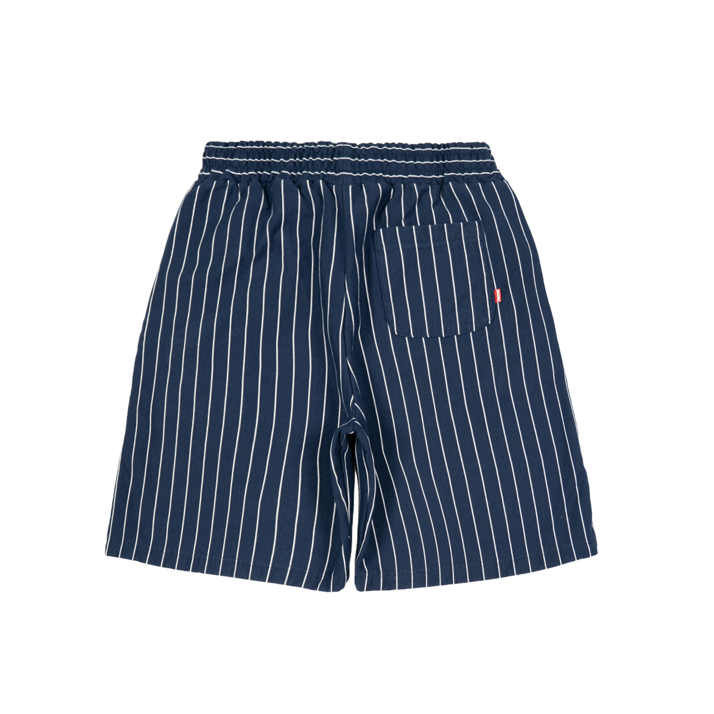 Pinstripe Sweatshorts [Navy]