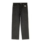 Classic Straight Leg Jeans [Raw Black]