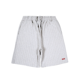 Pinstripe Sweatshorts [Grey Melange]
