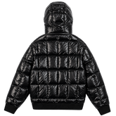 Quilted Slim Puffer Jacket [Black]