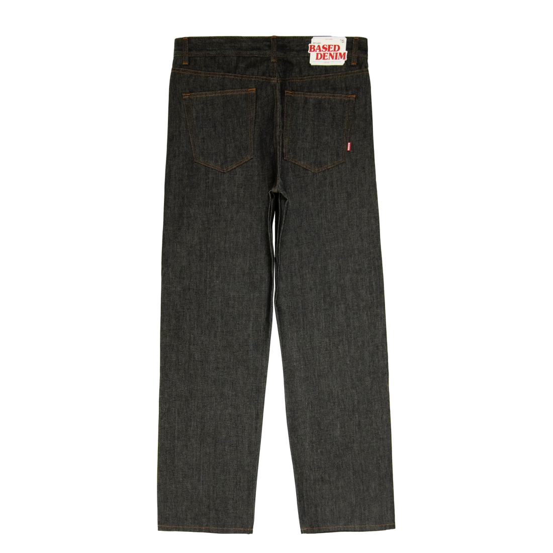 Classic Straight Leg Jeans [Raw Black]