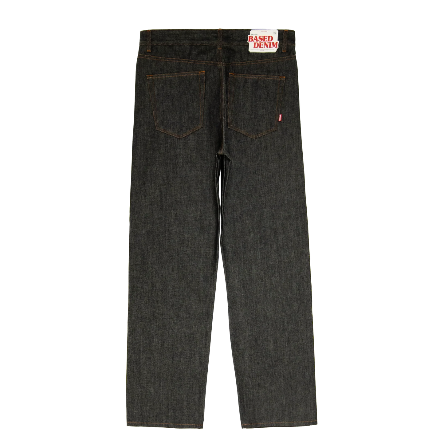 Classic Straight Leg Jeans [Raw Black]