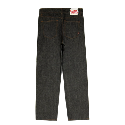 Classic Straight Leg Jeans [Raw Black]