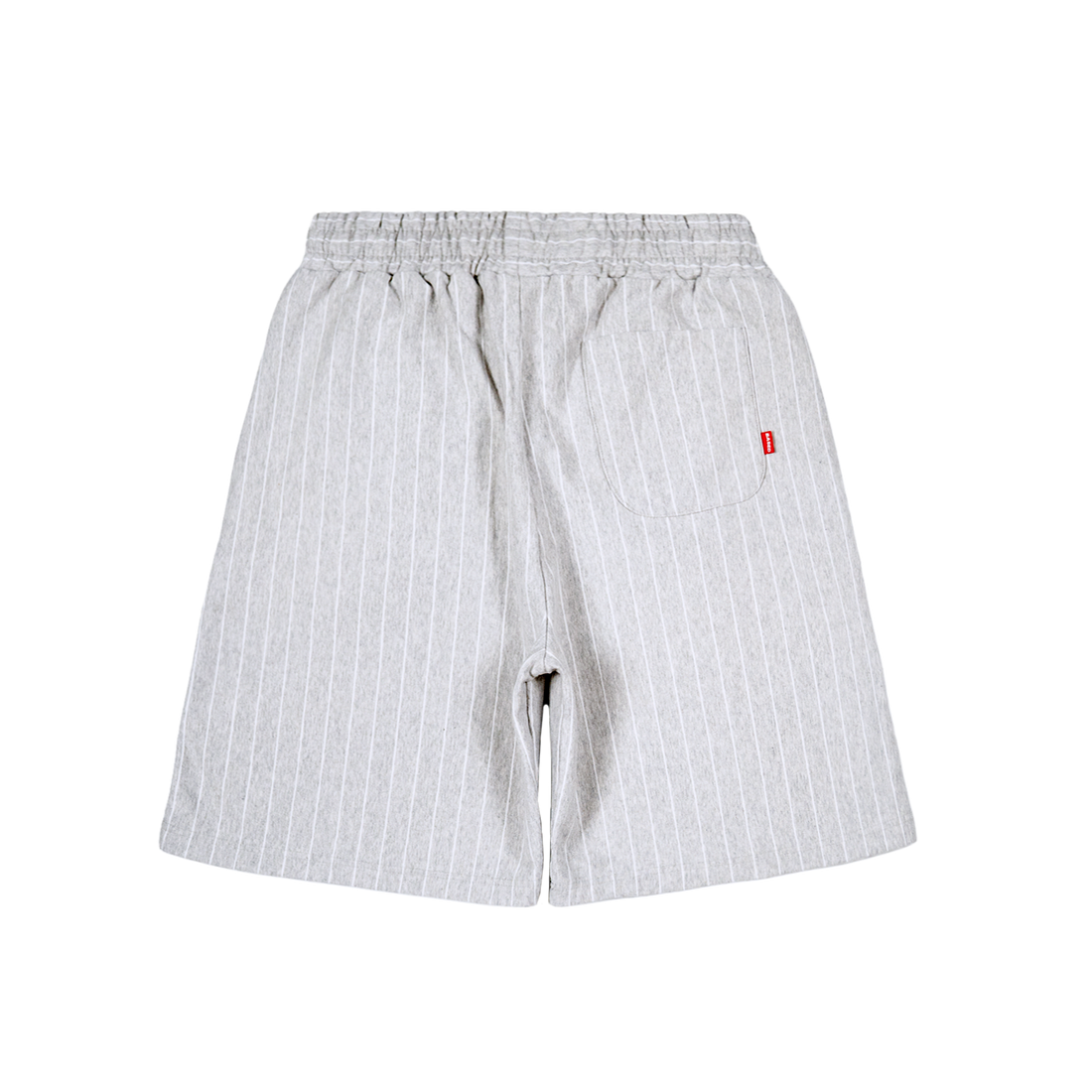 Pinstripe Sweatshorts [Grey Melange]