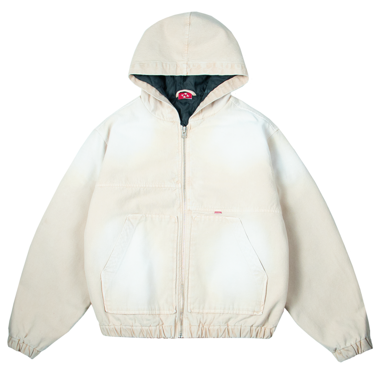 Work Canvas Jacket [Washed Beige]