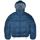 Reverse Puffer Jacket V1 [Navy/Grey]