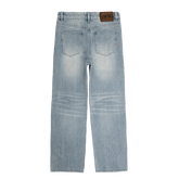 Classic Straight Leg Jeans [Aged Light Blue]