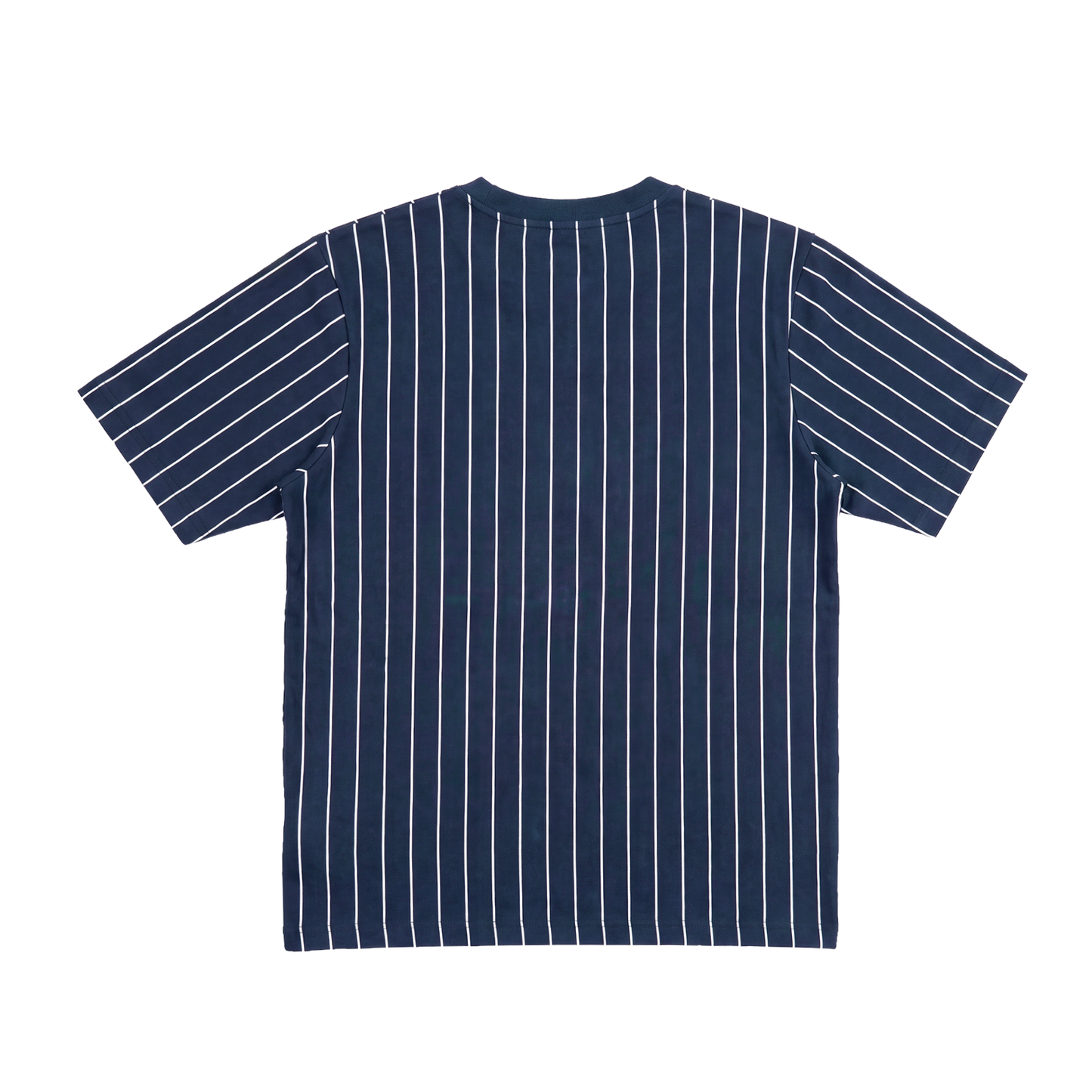 Pinstripe Slim T-Shirt [Navy]