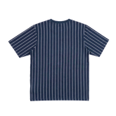 Pinstripe Slim T-Shirt [Navy]