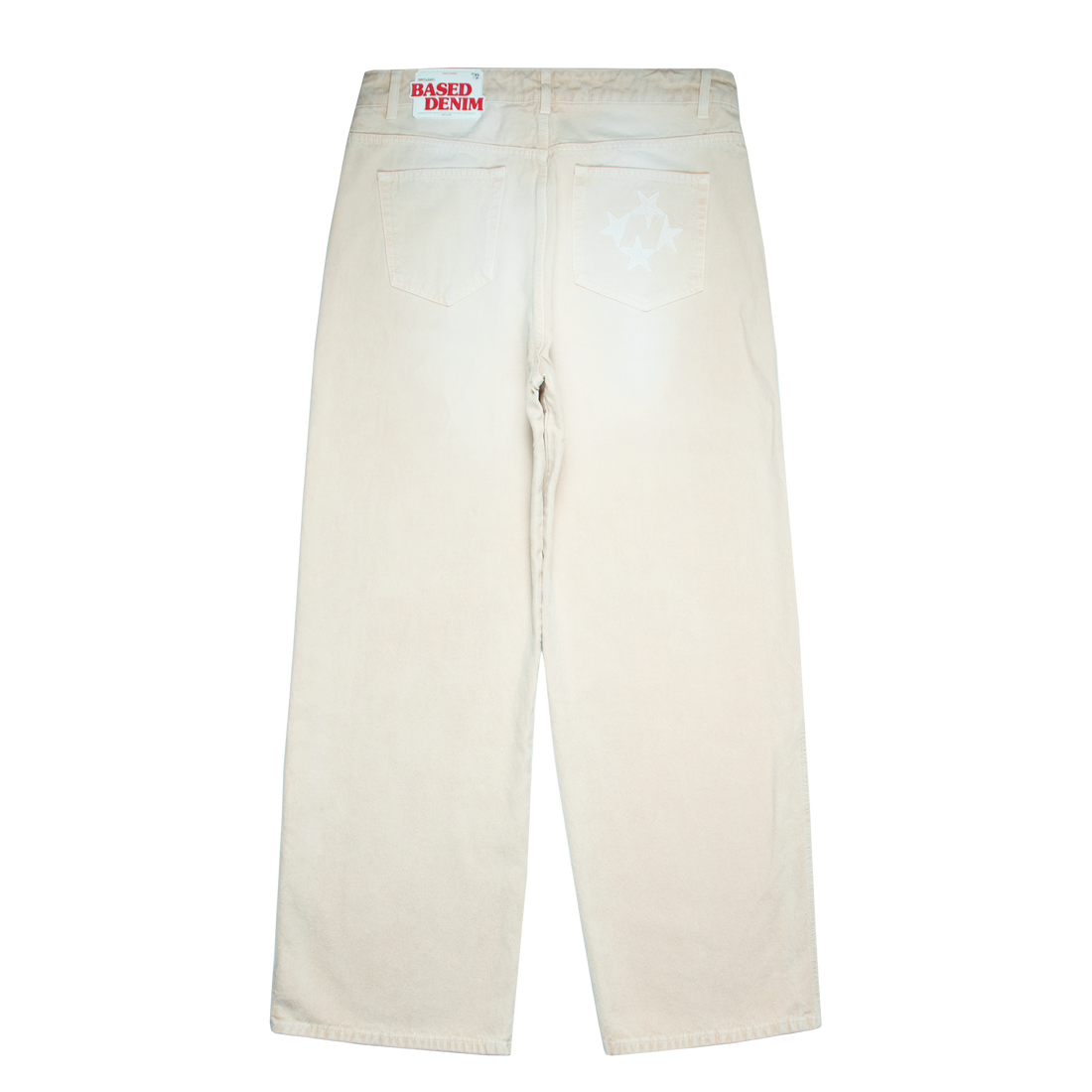 Shining Stars Jeans [Washed Beige]