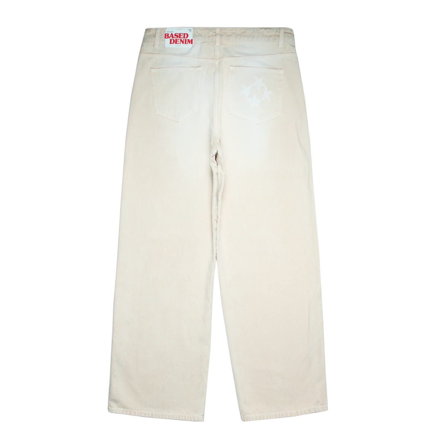 Shining Stars Jeans [Washed Beige]