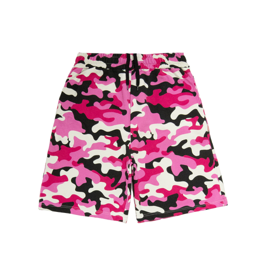 Logo Sweatshorts [Pink Camo]