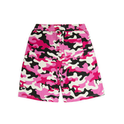 Logo Sweatshorts [Pink Camo]