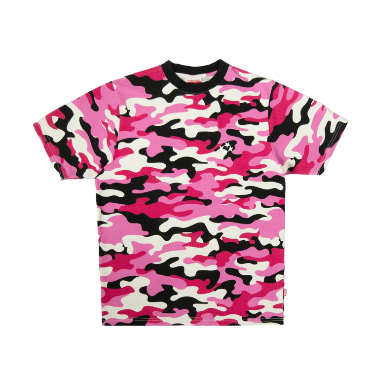 Slim Logo T-Shirt [Pink Camo]