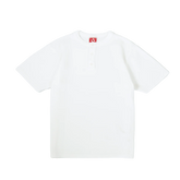Daily Slim Waffle Henley T-Shirt [White]