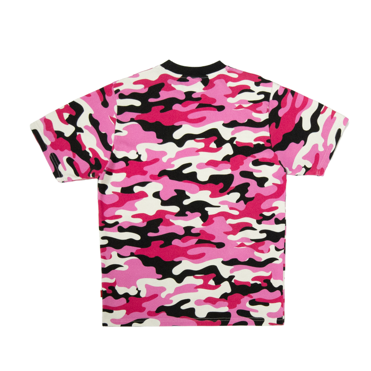 Slim Logo T-Shirt [Pink Camo]