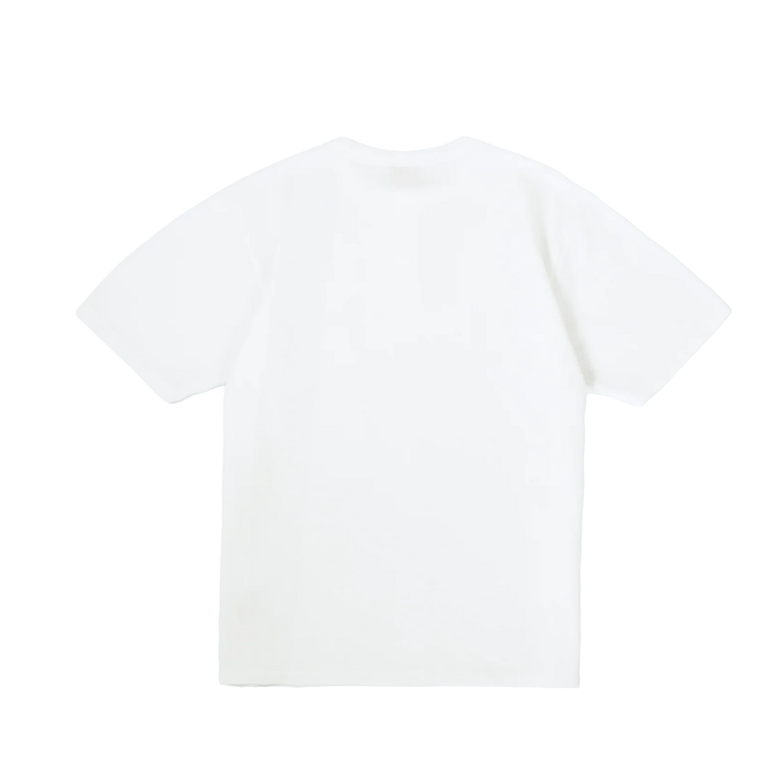 Daily Slim Waffle Henley T-Shirt [White]