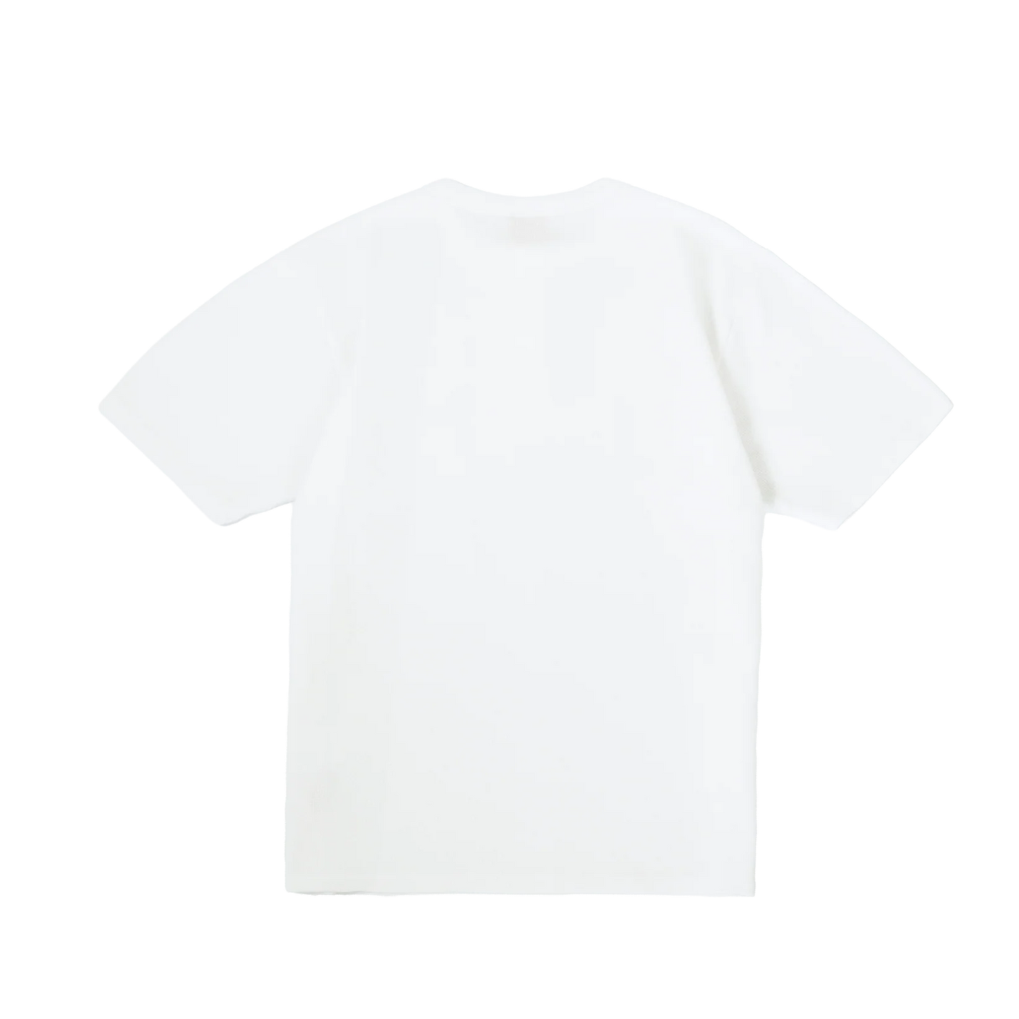 Daily Slim Waffle Henley T-Shirt [White]