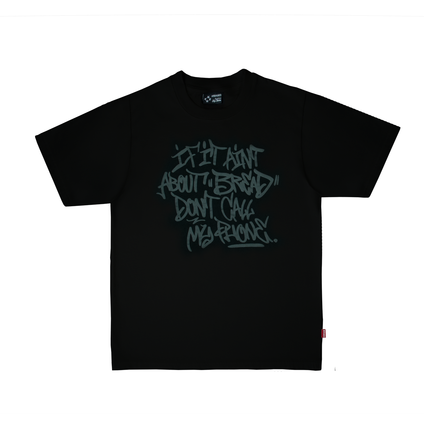 About Bread Slim T-Shirt [Black]