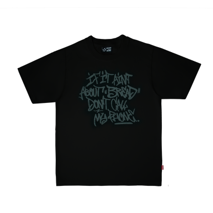 About Bread Slim T-Shirt [Black]