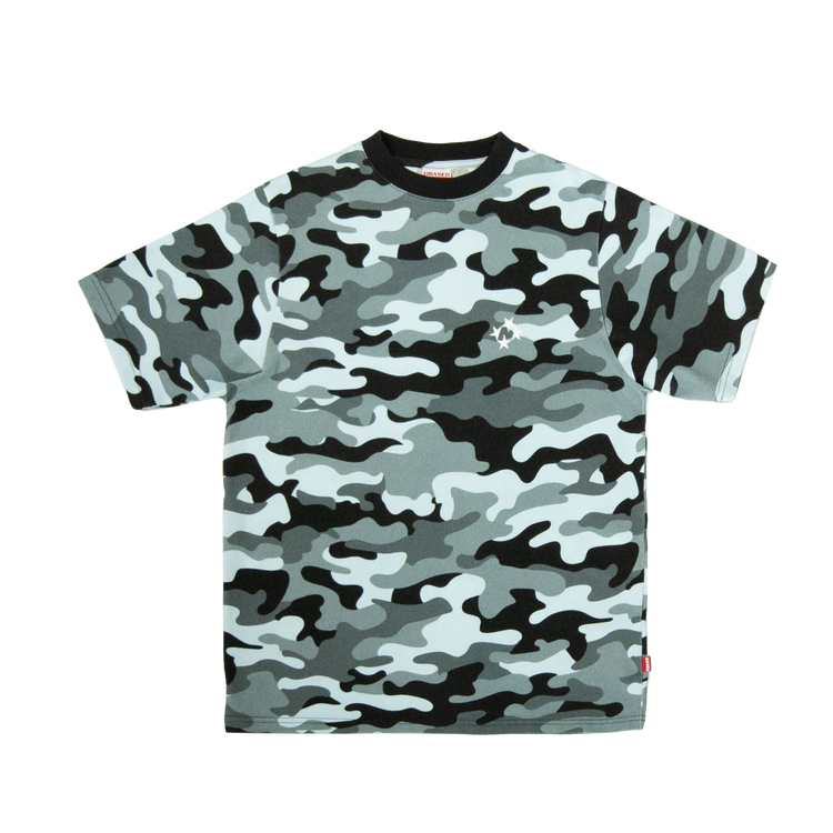 Slim Logo T-Shirt [Blue Camo]