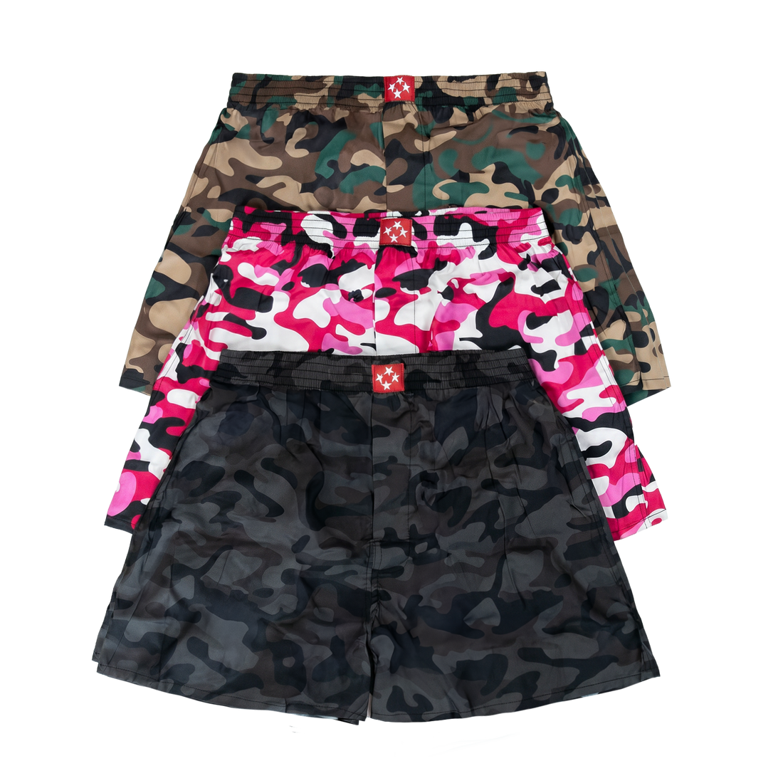 Box Logo Boxershorts 3-Pack [Camo]