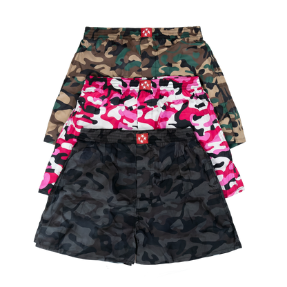 Box Logo Boxershorts 3-Pack [Camo]