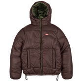 Reverse Puffer Jacket V2 [Olive/Brown]