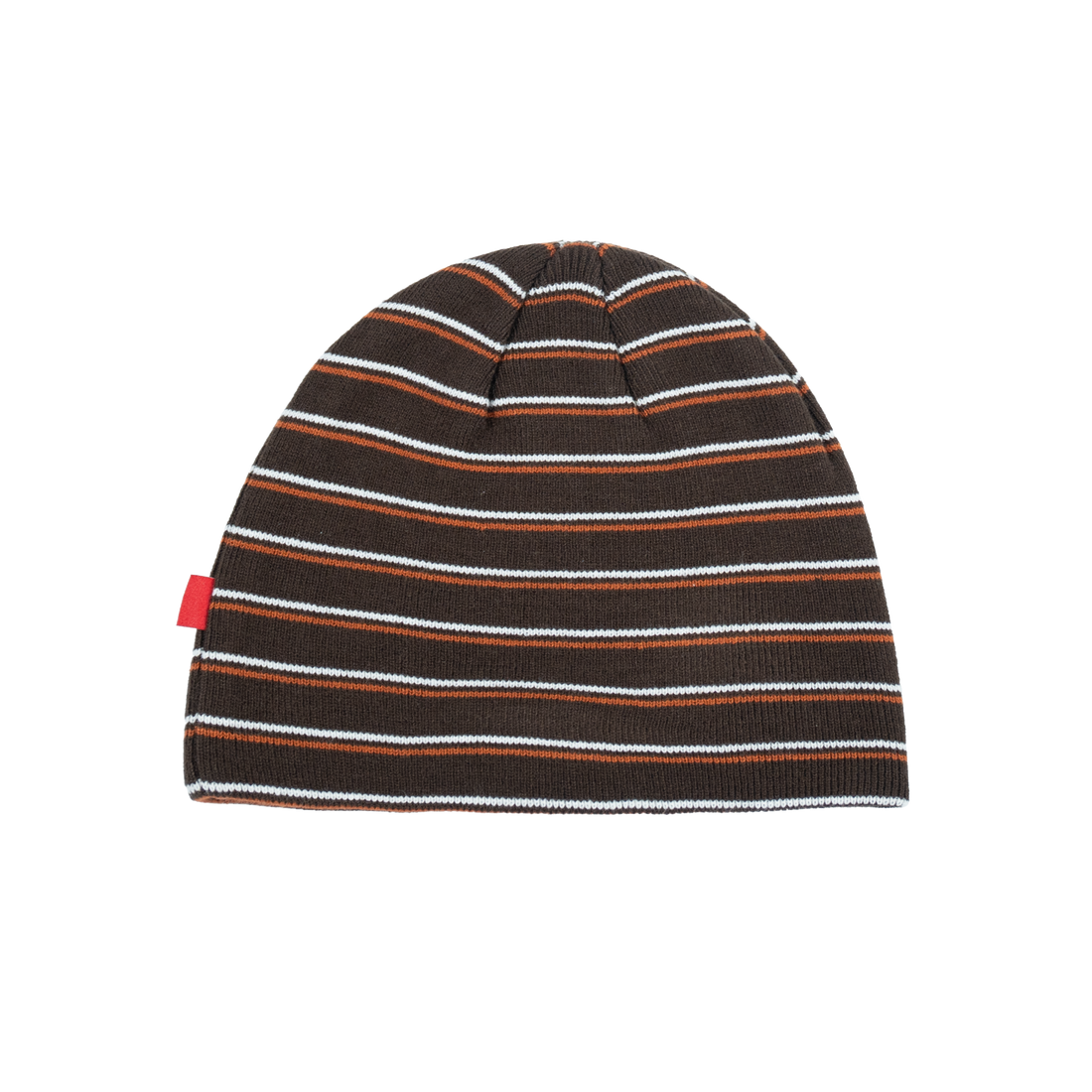 Striped Skull Beanie [Brown]