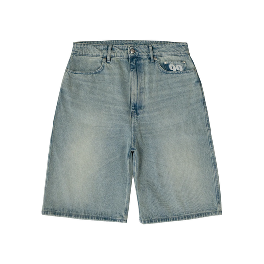 Shining Stars Denim Shorts [Old Light Blue]