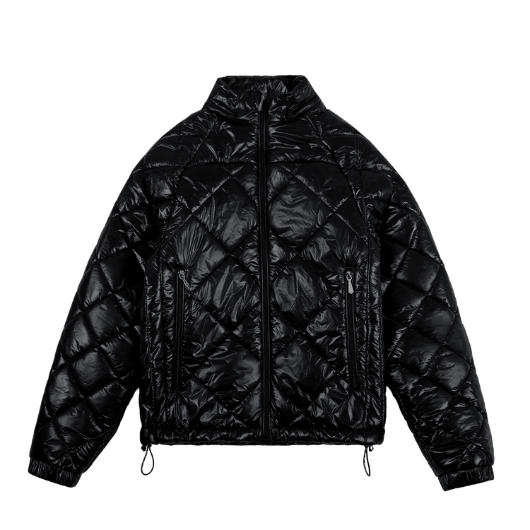 Daily Slim Puffer Jacket [Black]