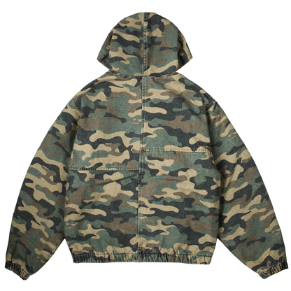 Work Canvas Jacket [Camo]
