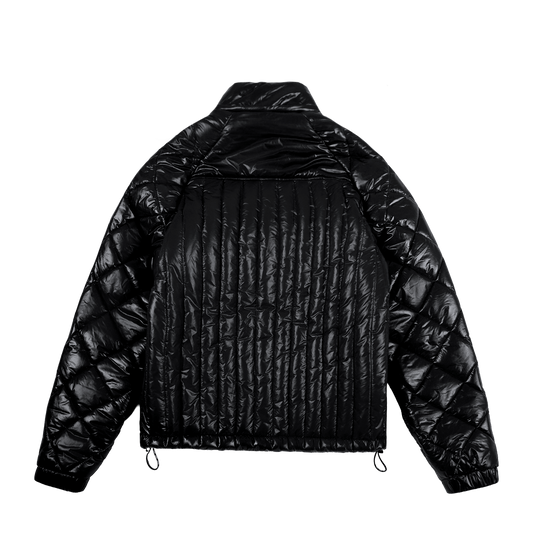 Daily Slim Puffer Jacket [Black]