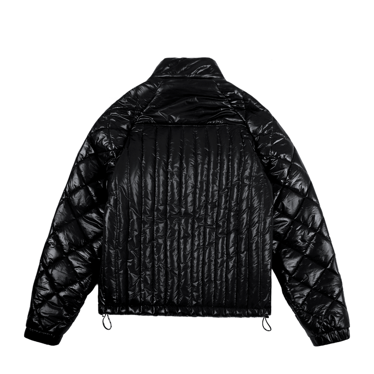 Daily Slim Puffer Jacket [Black]