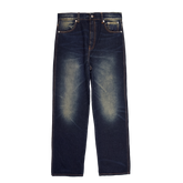 Classic Straight Leg Jeans [Dark Indigo Dune]