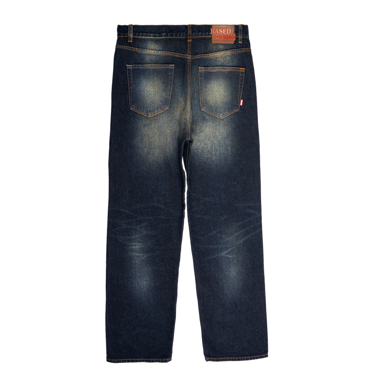 Classic Straight Leg Jeans [Dark Indigo Dune]