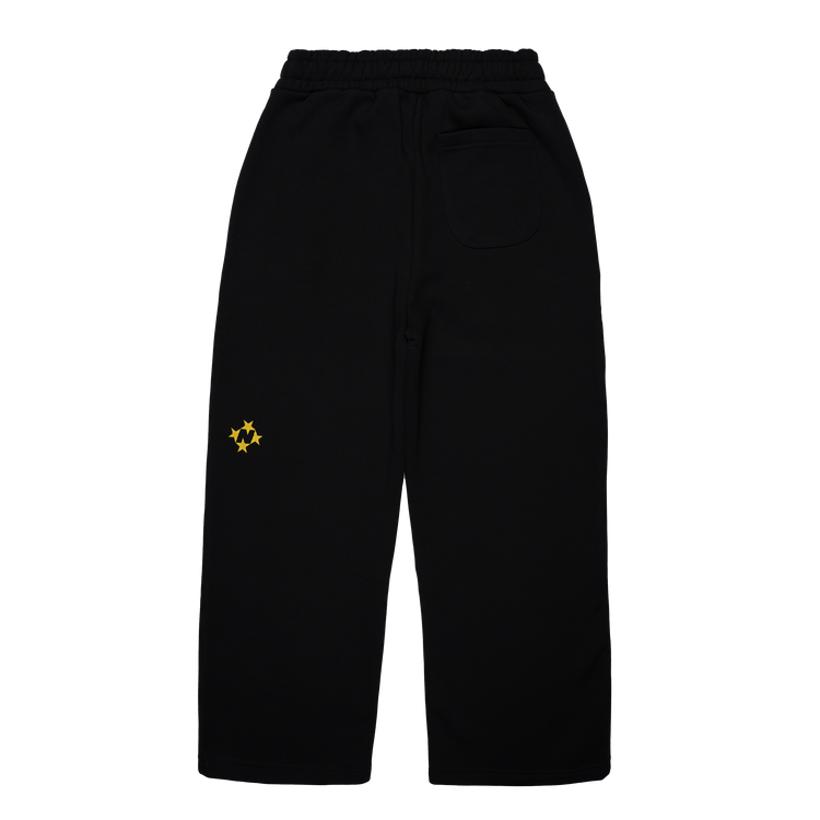 Logo Sweatpants [Black/Yellow]